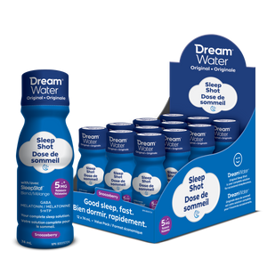 Dream Water Sleep Aid Shot - Snoozeberry Flavour - 12 pack
