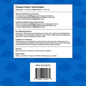 Dream Water Sugar-Free Sleep Gummies, Travel & Trial 6-count Pouches, 12 pack