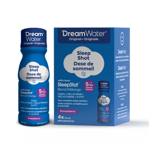 Dream Water Sleep Aid Shot - Snoozeberry Flavour - 4 pack