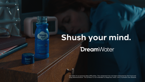 Dream Water Sleep Aid Shot - Snoozeberry Flavour - 12 pack