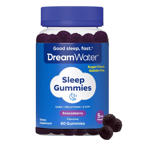image-Dream Water Sleep Aid Gummies, Sugar-Free, 60 Count