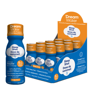 Dream Water Sleep Aid Liquid Shot - Immunity Support - 12 pack