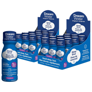 Dream Water Snoozeberry Liquid Sleep Shot Bundle - 2x12 packs (24 Units)